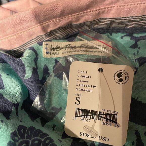 New Free People Wild Dunes Stripe Shirt size S
NWT retail $ 198 - Picture 8 of 8